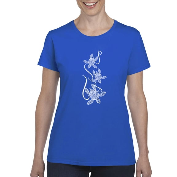 IWPF - Women's T-Shirt Short Sleeve - Sea Turtles Hawaii