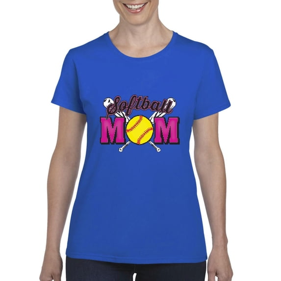 IWPF - Women's T-Shirt Short Sleeve - Softball Mom