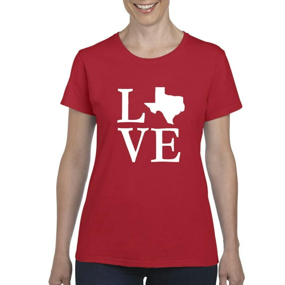 IWPF - Women's T-Shirt Short Sleeve - Texas Flag