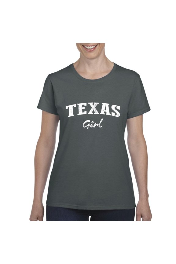 - Women's T-Shirt Short Sleeve - Texas Girl