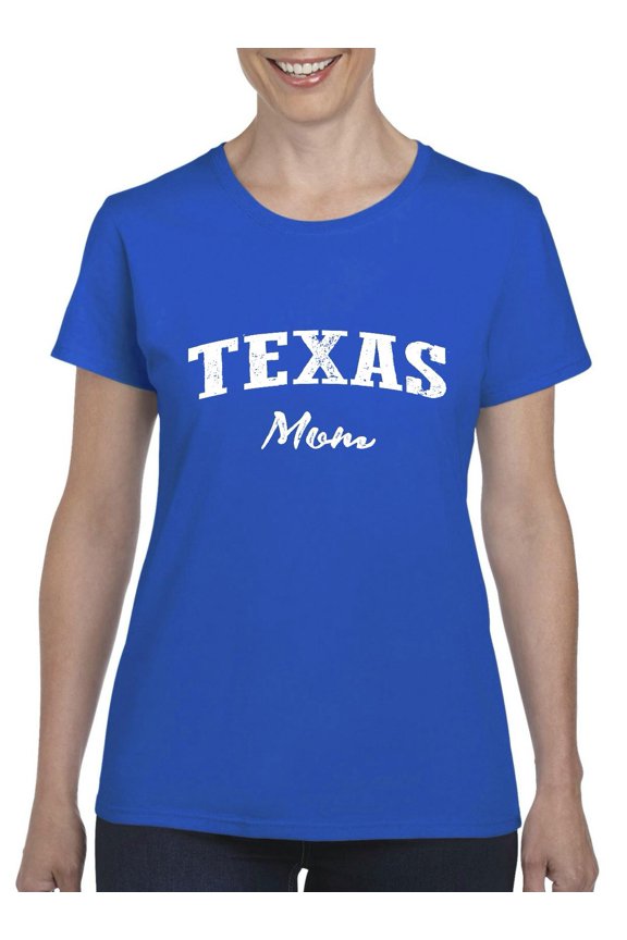 - Women's T-Shirt Short Sleeve - Texas Mom