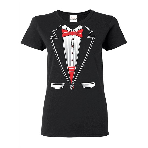 IWPF - Women's T-Shirt Short Sleeve - Tuxedo Prom Costume