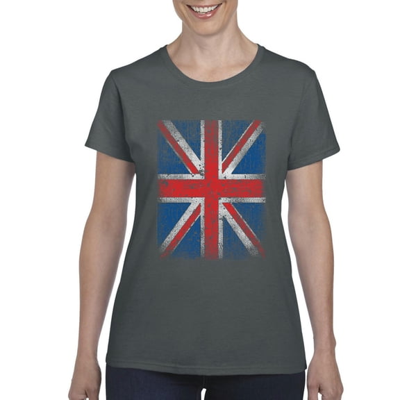 IWPF - Women's T-Shirt Short Sleeve - Union Jack British Flag