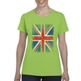thumbnail image 1 of IWPF - Women's T-Shirt Short Sleeve - Union Jack British Flag, 1 of 5