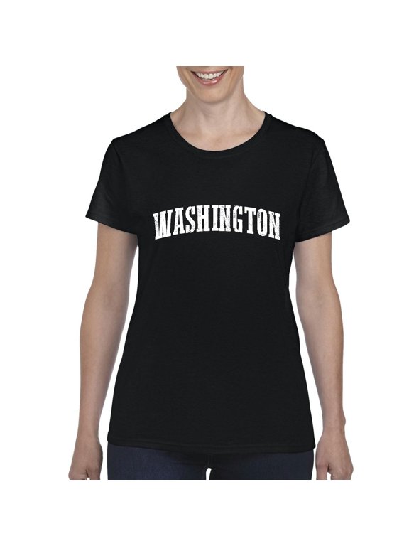 - Women's T-Shirt Short Sleeve - Washington