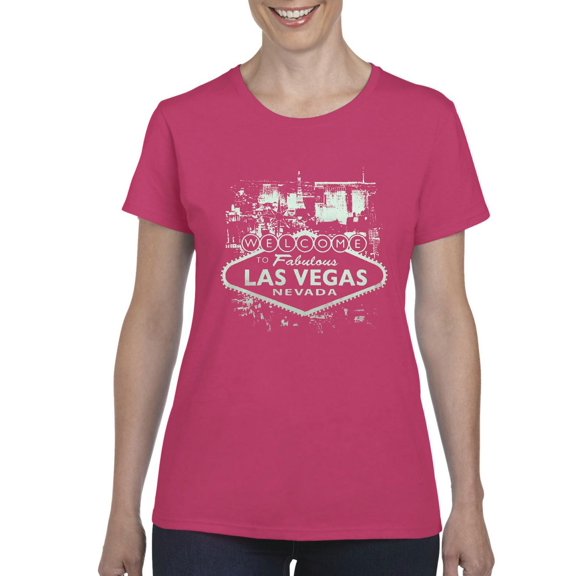 IWPF - Women's T-Shirt Short Sleeve - Welcome to Las Vegas Nevada