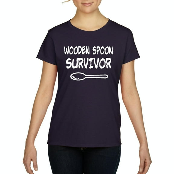 IWPF - Women's T-Shirt Short Sleeve - Wooden Spoon Survivor