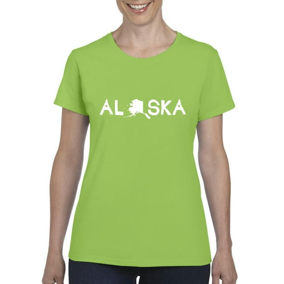 IWPF - Women's T-Shirt Short Sleeve, up to Women Size 3XL - Alaska