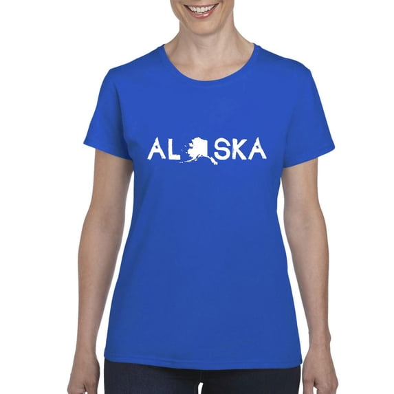 IWPF - Women's T-Shirt Short Sleeve, up to Women Size 3XL - Alaska
