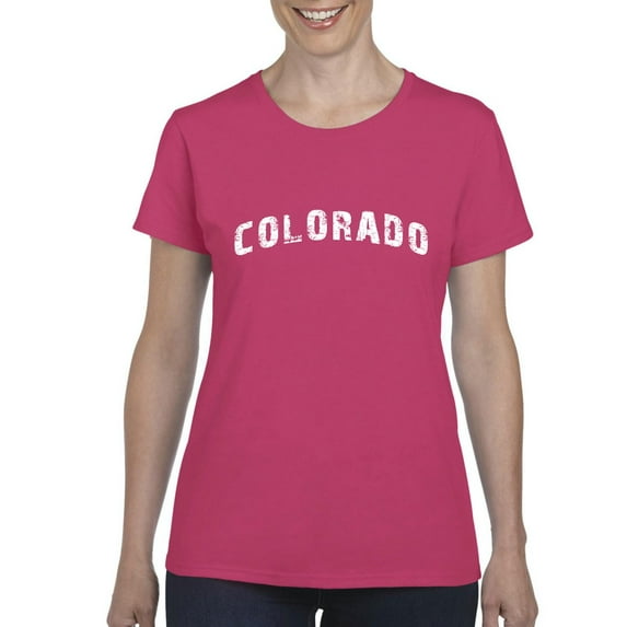 IWPF - Women's T-Shirt Short Sleeve, up to Women Size 3XL - Colorado