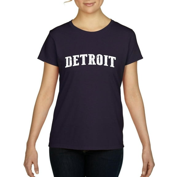 IWPF - Women's T-Shirt Short Sleeve, up to Women Size 3XL - Detroit