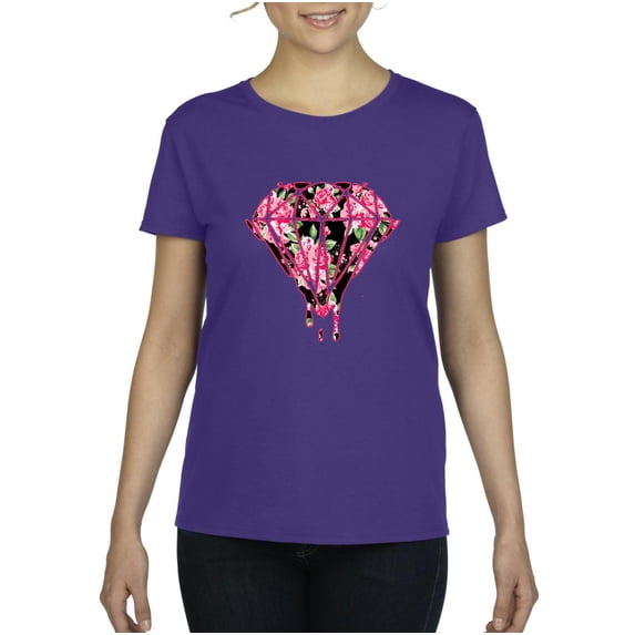 IWPF - Women's T-Shirt Short Sleeve, up to Women Size 3XL - Diamond