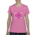 thumbnail image 1 of IWPF - Women's T-Shirt Short Sleeve, up to Women Size 3XL - Firefighter`s Wife, 1 of 5