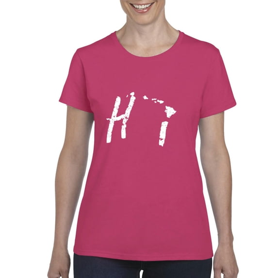 IWPF - Women's T-Shirt Short Sleeve, up to Women Size 3XL - Hawaii