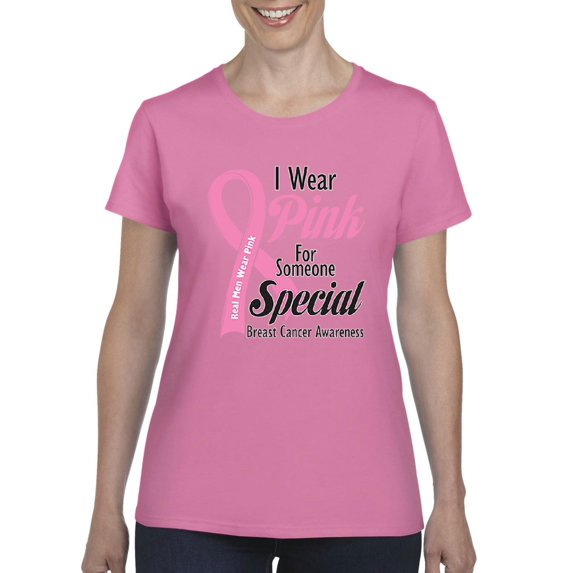 IWPF - Women's T-Shirt Short Sleeve - I Wear Pink for Someone Special