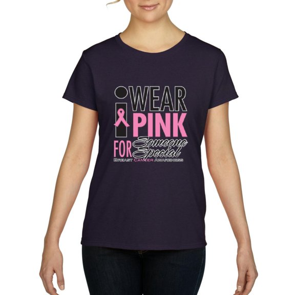 IWPF - Women's T-Shirt Short Sleeve - I Wear Pink for Someone Special
