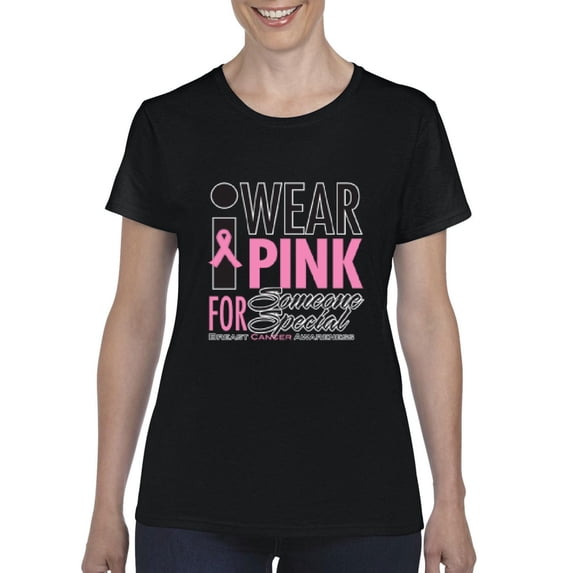 IWPF - Women's T-Shirt Short Sleeve - I Wear Pink for Someone Special