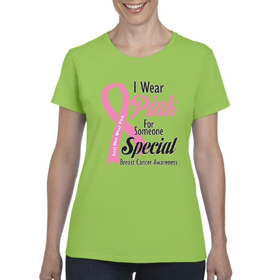 IWPF - Women's T-Shirt Short Sleeve - I Wear Pink for Someone Special