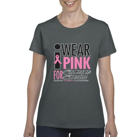 IWPF - Women's T-Shirt Short Sleeve - I Wear Pink for Someone Special