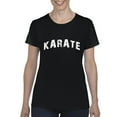 thumbnail image 1 of IWPF - Women's T-Shirt Short Sleeve, up to Women Size 3XL - KARATE, 1 of 5