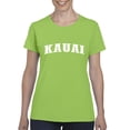 thumbnail image 1 of IWPF - Women's T-Shirt Short Sleeve, up to Women Size 3XL - Kauai Hawaii, 1 of 5