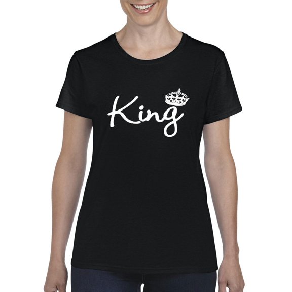 IWPF - Women's T-Shirt Short Sleeve, up to Women Size 3XL - King Crown