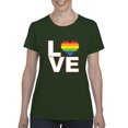 thumbnail image 1 of IWPF - Women's T-Shirt Short Sleeve - Love Rainbow, 1 of 5