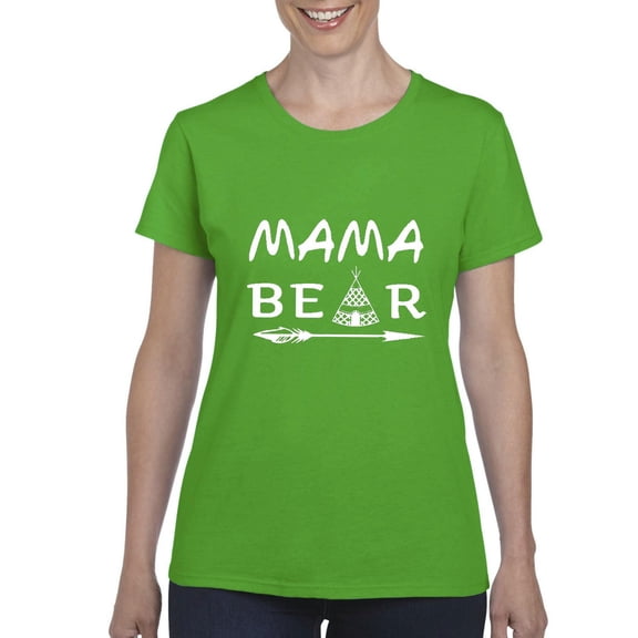 IWPF - Women's T-Shirt Short Sleeve, up to Women Size 3XL - Mama Bear