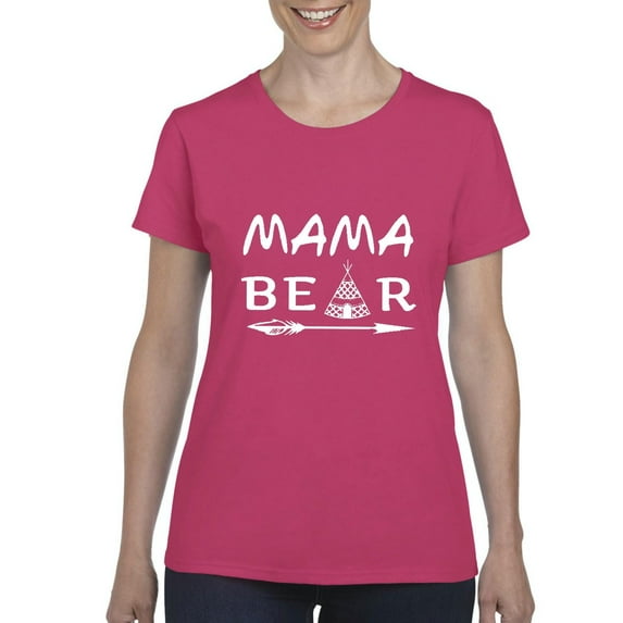 IWPF - Women's T-Shirt Short Sleeve, up to Women Size 3XL - Mama Bear