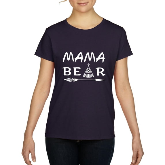 IWPF - Women's T-Shirt Short Sleeve, up to Women Size 3XL - Mama Bear