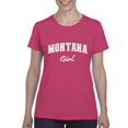 thumbnail image 1 of IWPF - Women's T-Shirt Short Sleeve, up to Women Size 3XL - Montana Girl, 1 of 5