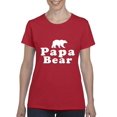 thumbnail image 1 of IWPF - Women's T-Shirt Short Sleeve, up to Women Size 3XL - Papa Bear, 1 of 5
