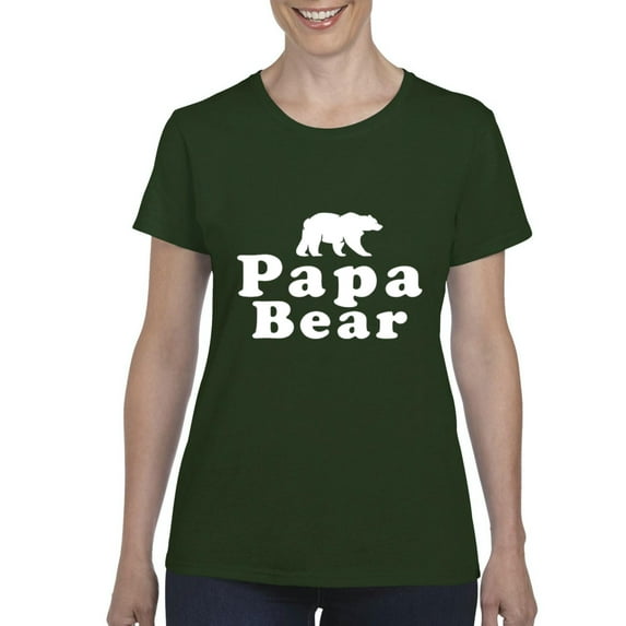 IWPF - Women's T-Shirt Short Sleeve, up to Women Size 3XL - Papa Bear