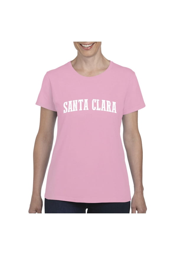 - Women's T-Shirt Short Sleeve - Santa Clara