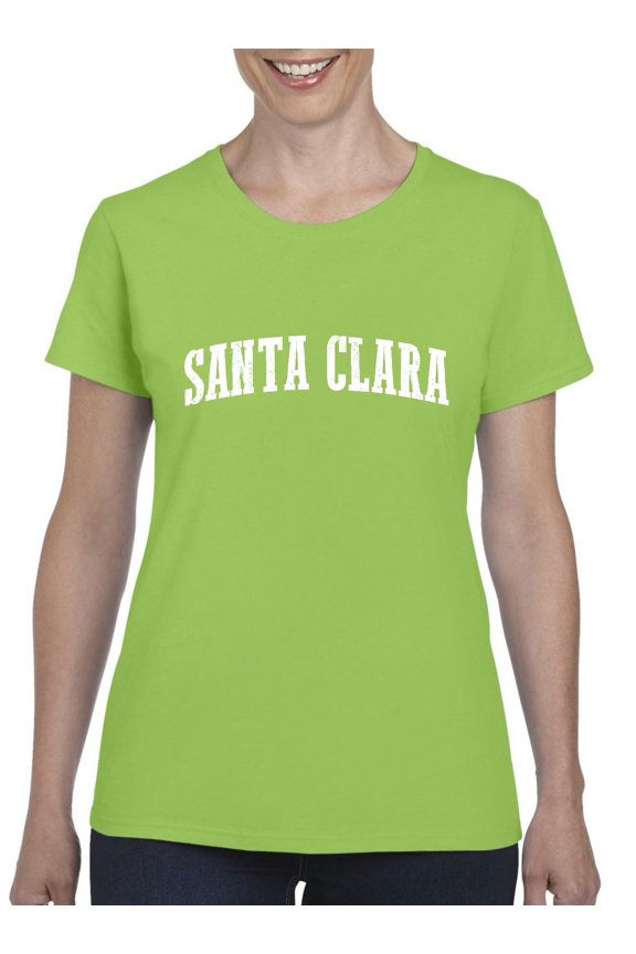 - Women's T-Shirt Short Sleeve - Santa Clara