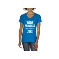 thumbnail image 1 of IWPF - Women's T-Shirt V-Neck Short Sleeve - Birthday Gift Queens Are Born in May, 1 of 5