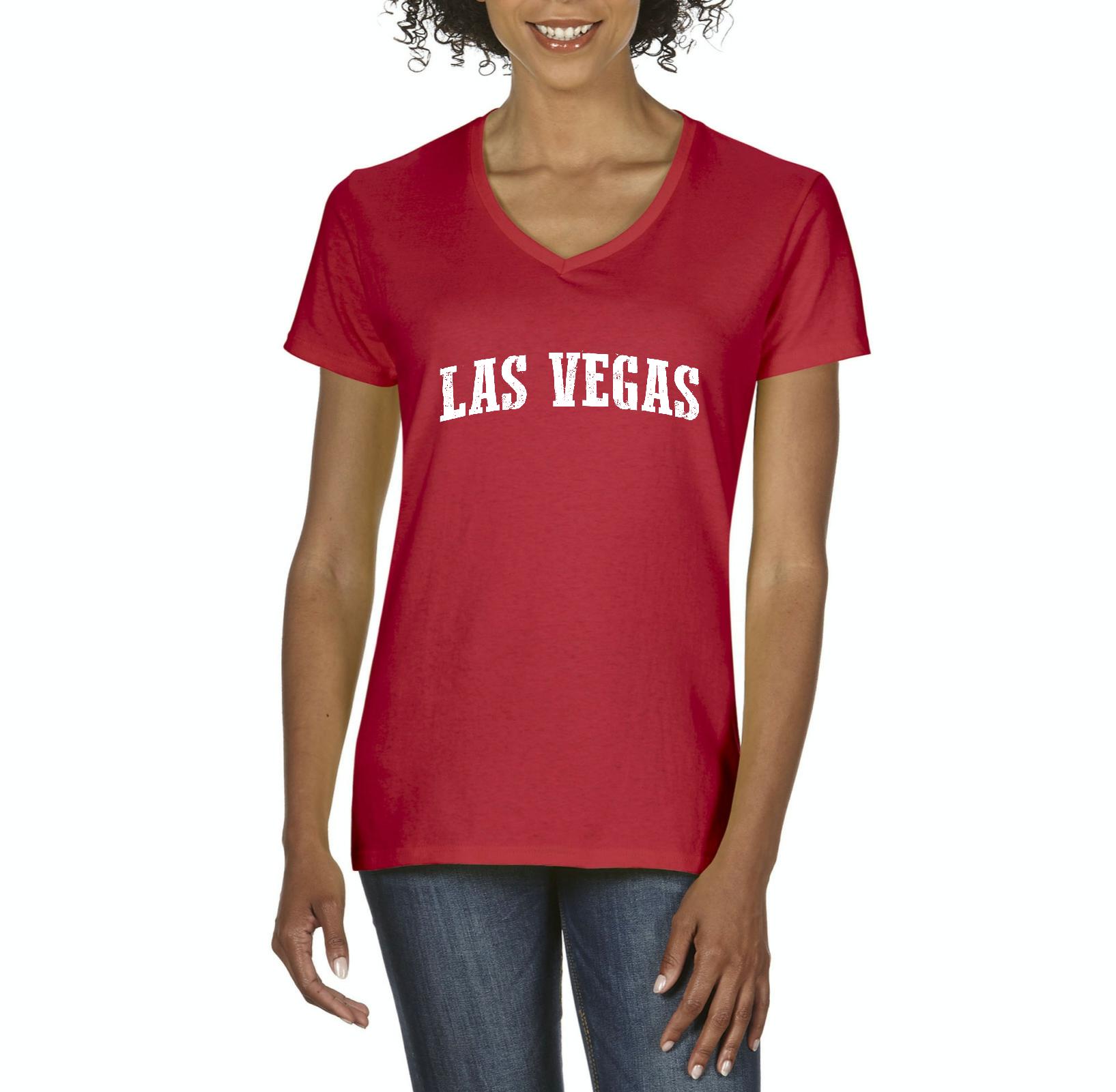 IWPF - Women's T-Shirt V-Neck Short Sleeve - Las Vegas Nevada - image 1 of 5