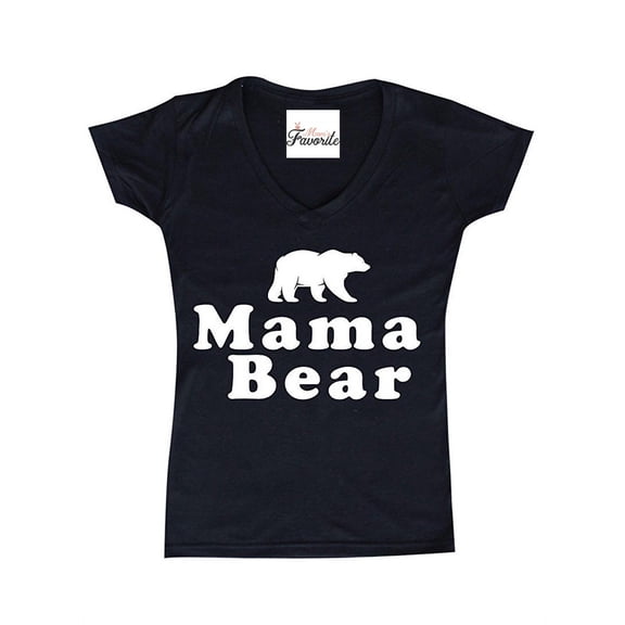 IWPF - Women's T-Shirt V-Neck Short Sleeve - Mama Bear