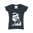 thumbnail image 1 of IWPF - Women's T-Shirt V-Neck Short Sleeve - President John F. Kennedy, 1 of 5