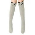 thumbnail image 1 of IWRICH 6 Pairs Knee High Socks Gift Long Crazy Silly Tall Funny Boot Cute Animal Fun Socks GY2, 1 of 4
