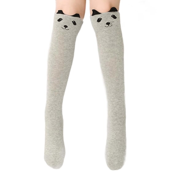 IWRICH 6 Pairs Knee High Socks Gift Long Crazy Silly Tall Funny Boot Cute Animal Fun Socks GY2