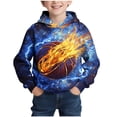 thumbnail image 1 of IWRICH Boys Printed 3D Graphic Hoodies Long Sleeve Hooded Sweatshirts Warm,Size 3-13 Years 01-Blue 130, 1 of 6