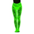 thumbnail image 1 of IWRICH Glow in the Dark Fishnets Stockings for Women High Waist Tights for Party Dark Blue, 1 of 5