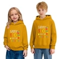 thumbnail image 1 of IWRICH Happy 100th Days of Kindergarien Hoodies for Boys Girls Long Sleeve Lined Hooded Sweatshirts Cute Tops,Size 2-14 Years Yellow 160, 1 of 7