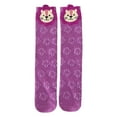 thumbnail image 1 of IWRICH Knee High Socks Crazy Fun Gift Cute Animal Patterns Cotton Long Socks 6 Pairs Purple, 1 of 5