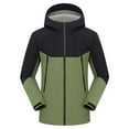 thumbnail image 1 of IWRICH Men's 3-in-1 Ski Jacket Windproof Waterproof Raincoat Insulated Winter Hooded Coats Green XXL, 1 of 5