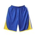 thumbnail image 1 of IWRICH Men's Basketball Pants Outdoor Sports Shorts Summer Running Workout Athletic Gym Short Pants Blue M, 1 of 3