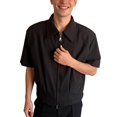 thumbnail image 1 of IWRICH Men's Business Lightweight Jacket Casual Bomber Jacket Shirts Varsity Fashion Spring Fall Coats Black XXL, 1 of 4