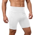 thumbnail image 1 of IWRICH Men's Compression Shorts Running Workout Shorts Cooling Underwear Shorts Tights with Pocket White XL, 1 of 5