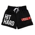 thumbnail image 1 of IWRICH Men's Graphic Cool Shorts Drawstring Waist Basketball Athletic Gym Shorts with Pockets Red XXXXL, 1 of 3